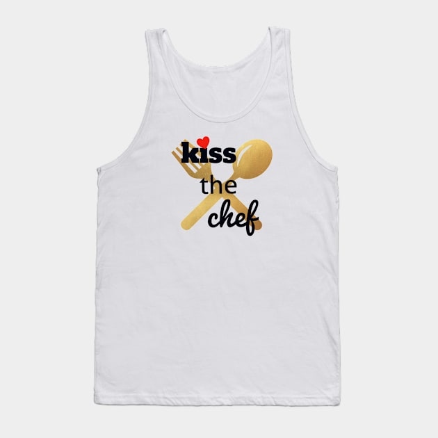 kiss the chef Tank Top by Marnes